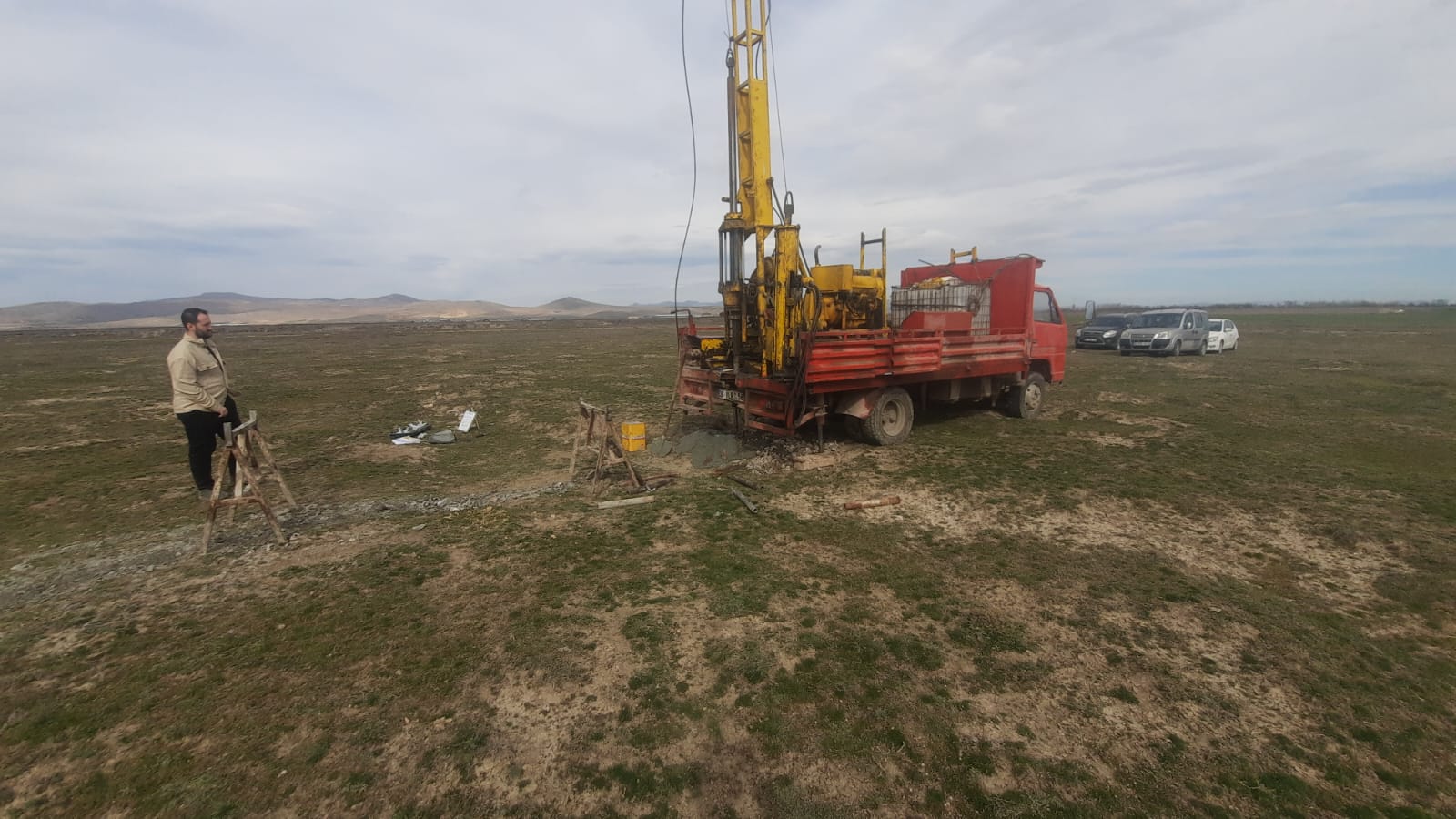 Afyonkarahisar Çay, Çobanlar, Bolvadin TDİ OSB Zemin Etüdü Çalışmaları Yapılmıştır