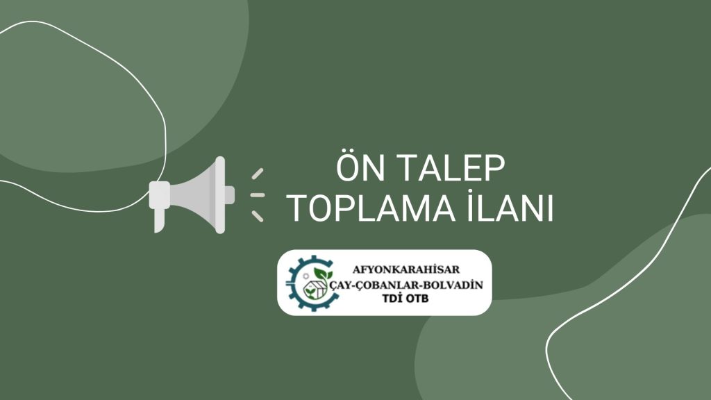Ön Talep Toplama İlanı