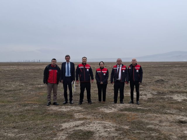 Cumhurbaşkanlığı Strateji ve Bütçe Başkanlığı Heyetinden Organize Tarım Bölgesine İnceleme Ziyareti